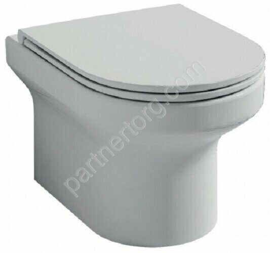 Elite Rimless унитаз подвесной безободковый  с тонким сиденьем EDX114RU-00