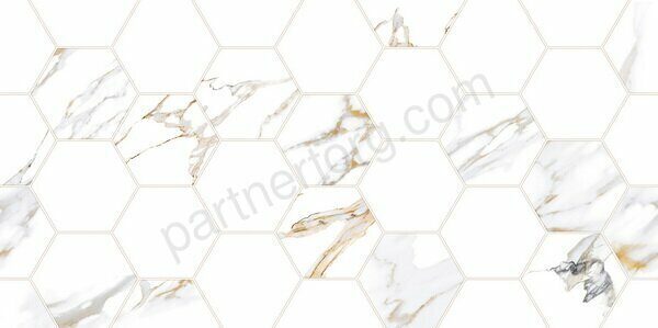 Dublin настенная плитка светло-серая глянцевая рельеф 25х50см Alma Ceramica TWU09DBL014