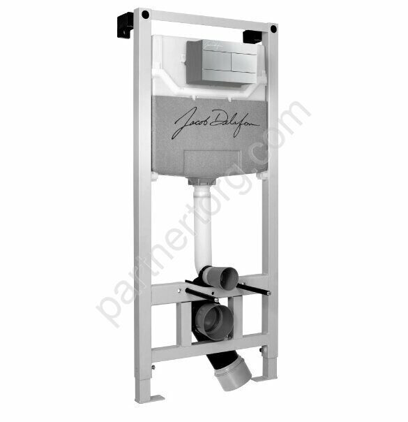 Комплект инсталляция Vox с унитазом подвесным и сидением с микролифтом Jacob Delafon E21746RU-00