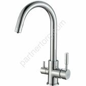 HB76840 Haiba смеситель для кухни с фильтром для воды, хром