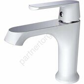 HB10804 Haiba смеситель для раковины белый/хром