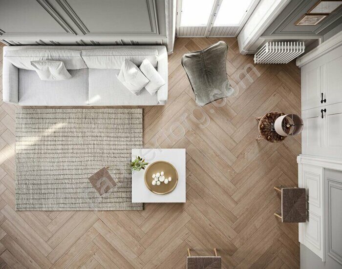 Classic Wood Rusty Beige CW03 бежевый неполированный керамогранит 20х120см Estima