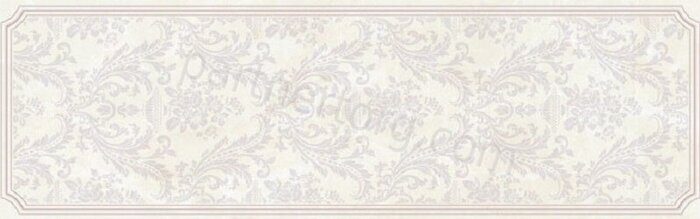 Saphie white decor 01 300х900 керамический декор глянцевый Gracia Ceramica