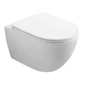 Calypso CS3210UQ-MW-TK(OK) унитаз подвесной Торнадо ультратихий с сиденьем