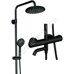 G2490-6 система с тропическим и ручным душем, смесителем с термостатом Gappo