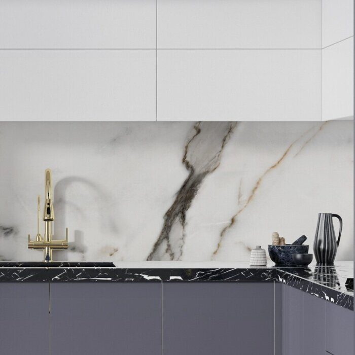 Панель ПВХ сатин Novita Wall Гималаи 120х60см, 2,5мм