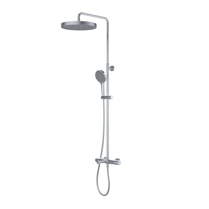 Duna Iddis душевая система с тропическим душем хром DUNSBSTi06