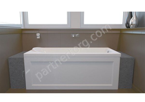 West акриловая ванна Aquanet 140х70см с каркасом