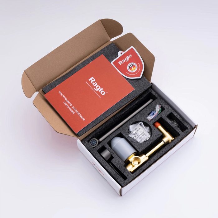 Raglo R20.11.09 смеситель для раковины встраиваемый, графит