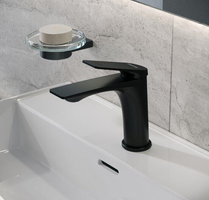 Grossman Galaxy 510.K35.01.210 смеситель для раковины черный матовый