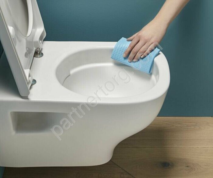 E21754RU-00 комплект инсталляция 30см с белой клавишей смыва и с унитазом подвесным Struktura  и сидением с микролифтом Jacob Delafon