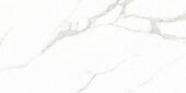 White Cararra Glossy, Карарра Вайт полированный керамогранит 120х60см