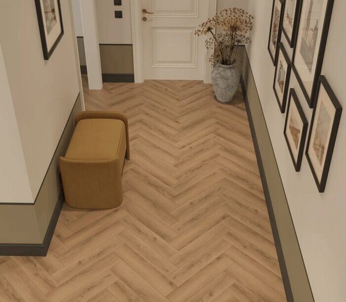 Valday 1055-2 замковый кварц-виниловый SPC ламинат Norland Parquet S