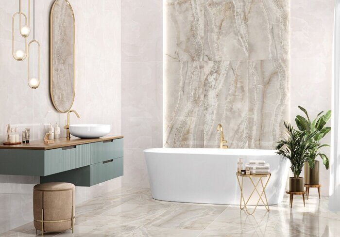 Lafayette Onice LCM керамогранит светло-коричневый полированный 120х60см