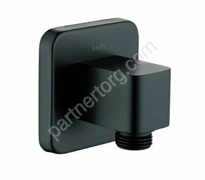 Slide Iddis выход для душевого шланга, матовый черный SLIBL00i62