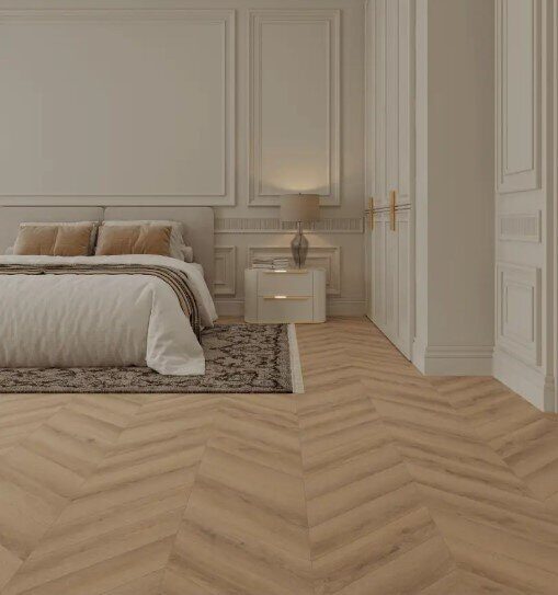 Allure 1011-1 замковый кварц-виниловый SPC ламинат Art Chevron Alpine Floor