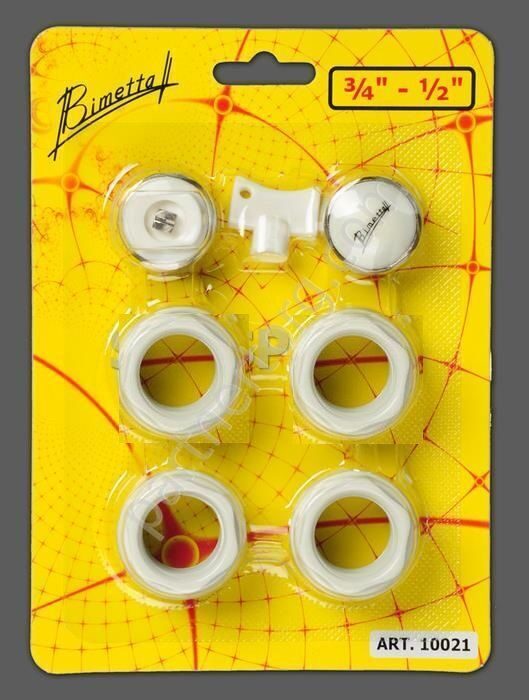 Набор для монтажа радиатора  3/4" - 1/2 " Bimetta