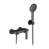 Anni Timo 2714/03Y черный смеситель для ванны и душа