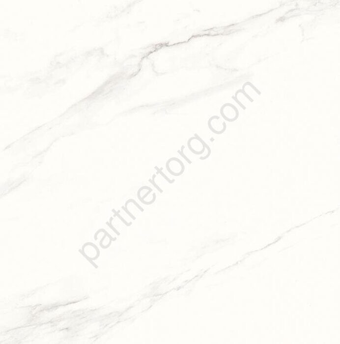 Calacatta Superb белый полированный керамогранит 60х60см Laparet