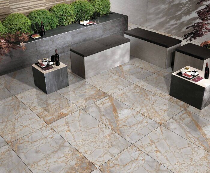 Golden Grey Polished PR212 керамогранит 120х60см Primavera