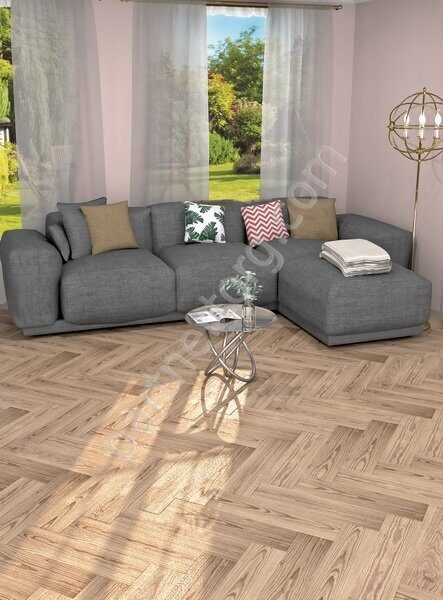 Italo бежевый матовый керамогранит 14,7x59,4см Laparet