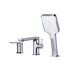 S30.31 Splenka Смеситель для ванны с душем на 3 отверстия, хром