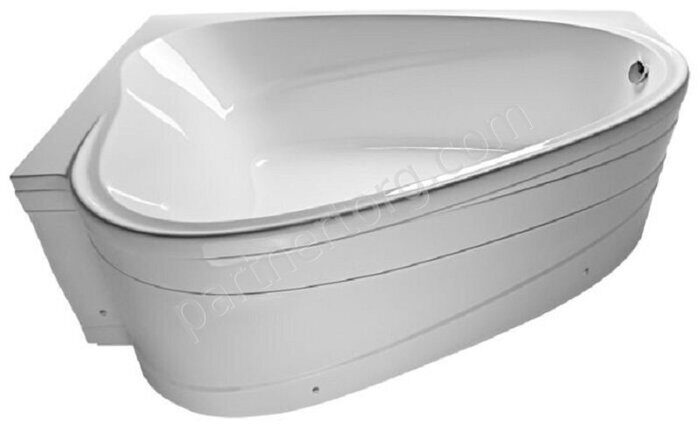 Лoв ванна акриловая асимметричная 185х135 см MarkaOne