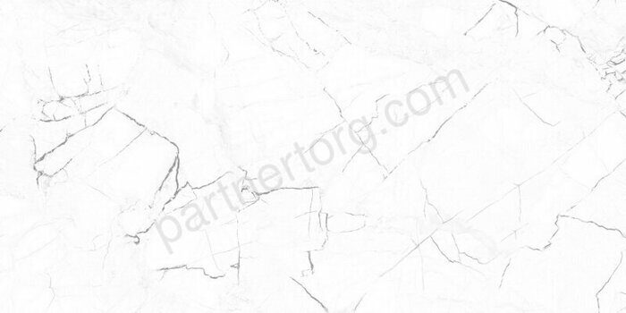 Solo белая плитка облицовочная глянцевая Global Tile 50х25см