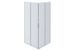 Душевой уголок, дверь раздвижная, Aquatek, AQ ARI KV 08020CH, 80x80х200 см, профиль хром, стекло прозрачное 6 мм