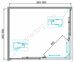 BelBagno DUE-A-2-90-C-Cr душевой уголок 90х90х190 см, стекло прозрачное, профиль хром