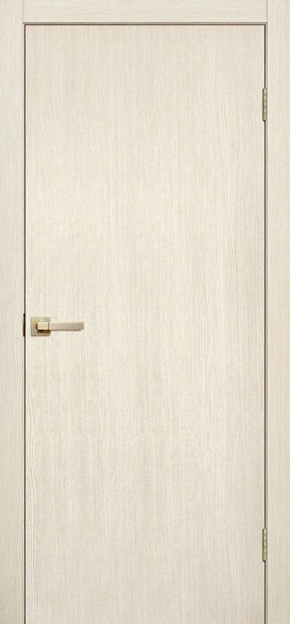 Гладкое ПГ Ламинированные FlyDoors дверь межкомнатная бьянко