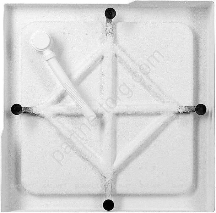 Aquanet HX108 душевой поддон 80х80 см, белый