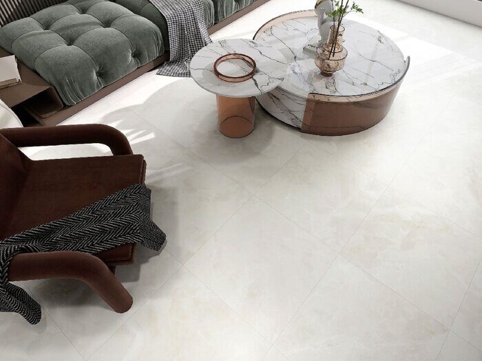 Biscotti серо-бежевый керамогранит Матовый блеск 60x60см Global Tile