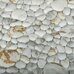 Point Beige белая мозаика стеклянная на сетке Bonaparte