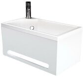 Tiny XS MINI L панель с раковиной подвесная белая