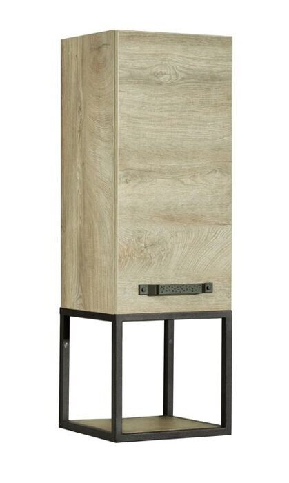 Лофт Фабрик полка навесная дуб эндгрейн для ванной комнаты Aquaton