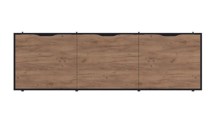 Экран для ванны 170 Grunge Loft Дуб Крафт золотой MarkOne