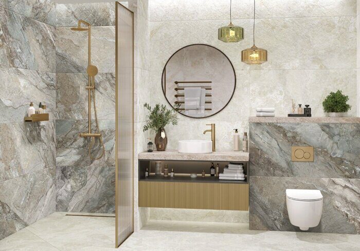 Corsa Delacora керамогранит коричневый матовый 120х60см