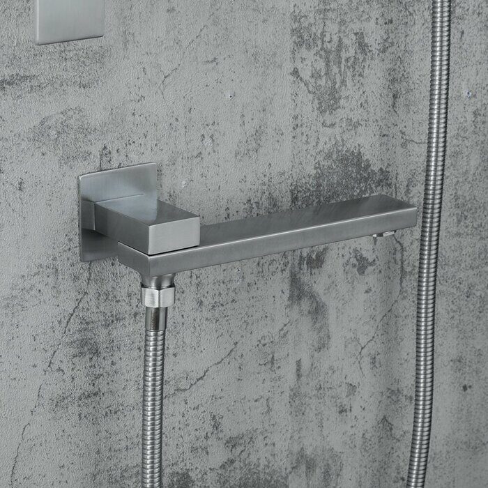 Gappo G7199-20 душевая система встраиваемая с верхним душем,  хром