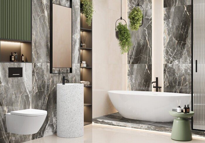 Grand Select LCM керамогранит серый полированный 120х60см