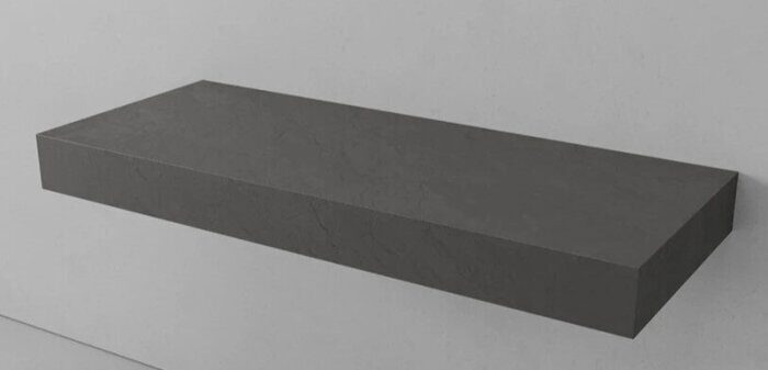 Unit 120 Velvex столешница под раковину графит для ванной комнаты