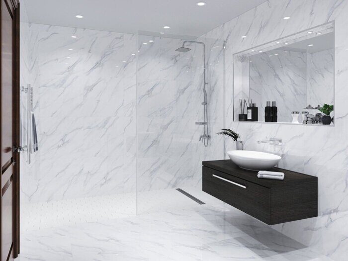 Satuario Platina Polished Staro керамогранит белый полированный 60х60 см