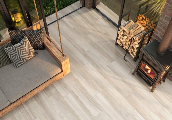 Apricot керамогранит матовый под дерево 120х20см