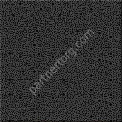 Дефиле Неро плитка для пола черная полуматовая 42х42см Azori