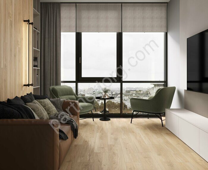 Epiq Miele светло-бежевый матовый керамогранит 20x120см Laparet