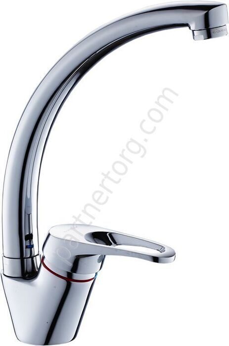 Base смеситель для кухни Утка с высоким изливом Gross Aqua 3205258С-A02