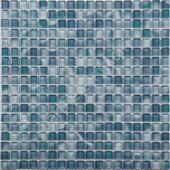 Голубая стеклянная мозаика Exclusive series SG-8038