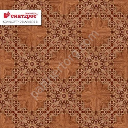 Дэламер 3 бытовой линолеум Синтерос Таркетт
