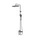 Parker Iddis душевая система с тропическим душем графит PARGM3Fi06