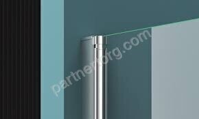 BelBagno ETNA-B-1-80-C-Cr душевая дверь распашная 80х195см, стекло прозрачное, профиль хром